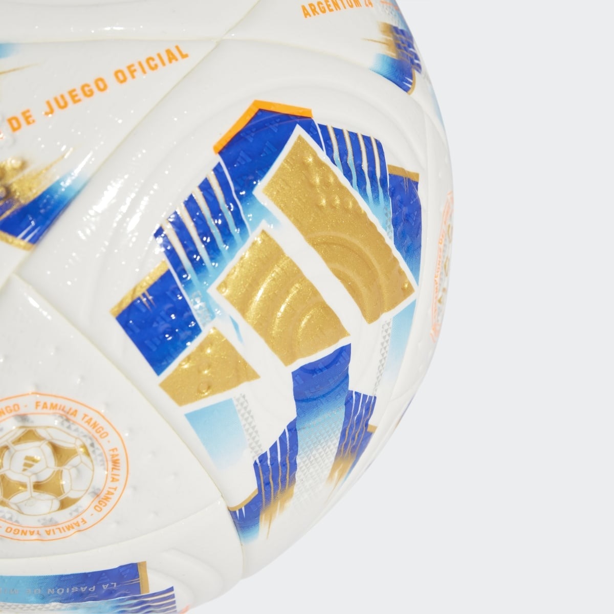 Bola de Futebol Federação da Argentina 2024 Branco-3