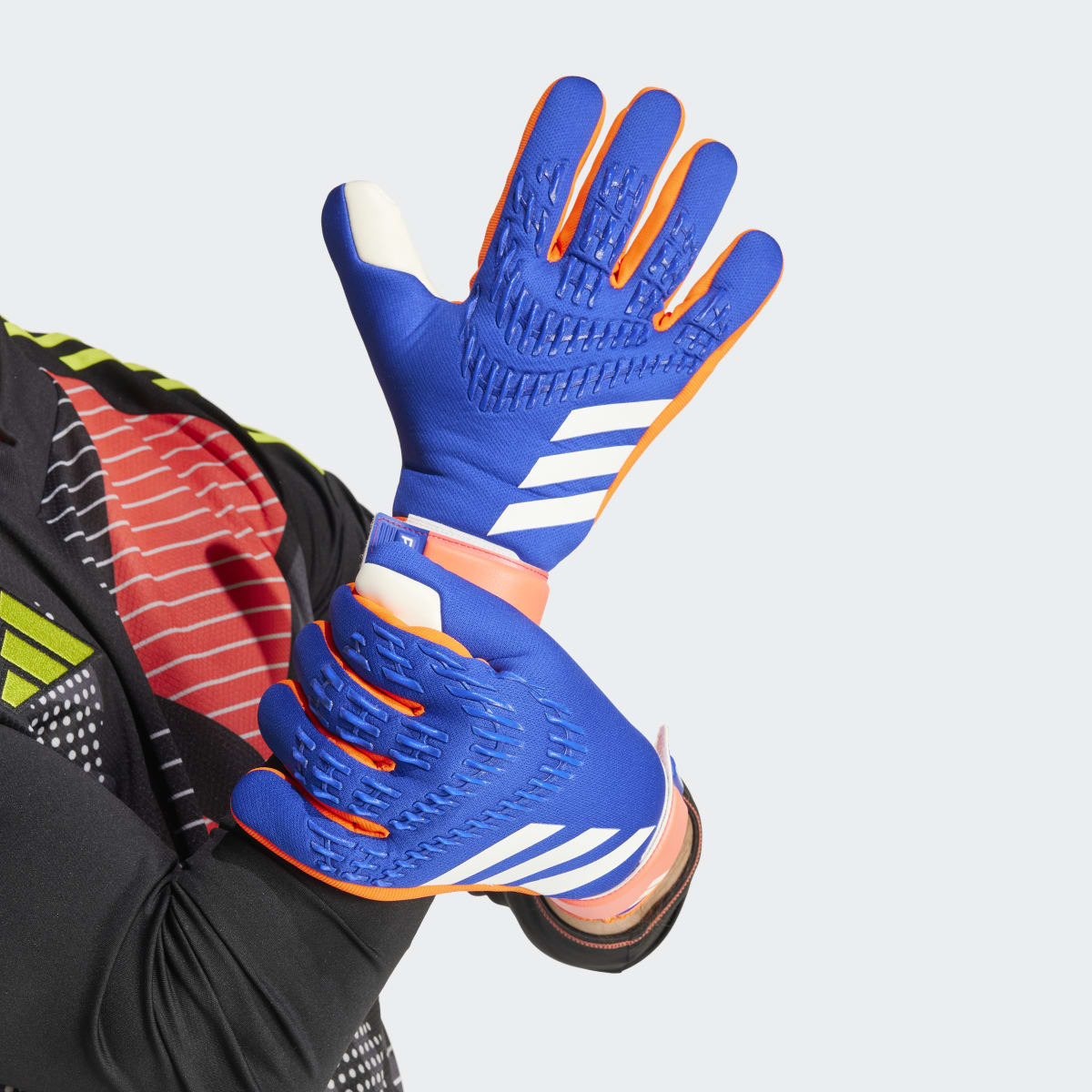 Luvas de Guarda-Redes Predator League Azul-4