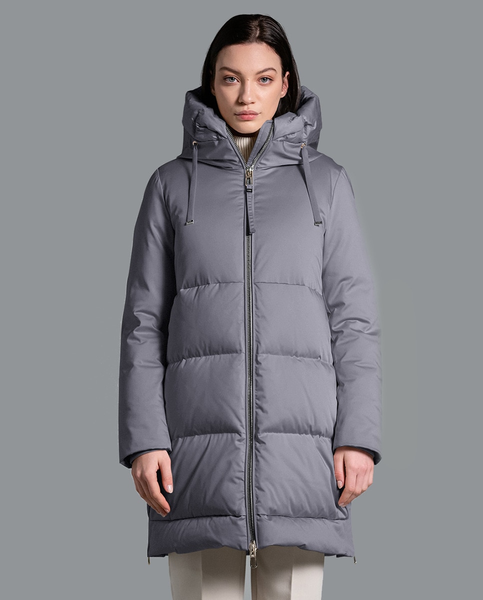 Imagem 0 de Blusão acolchoado de mulher com capuz