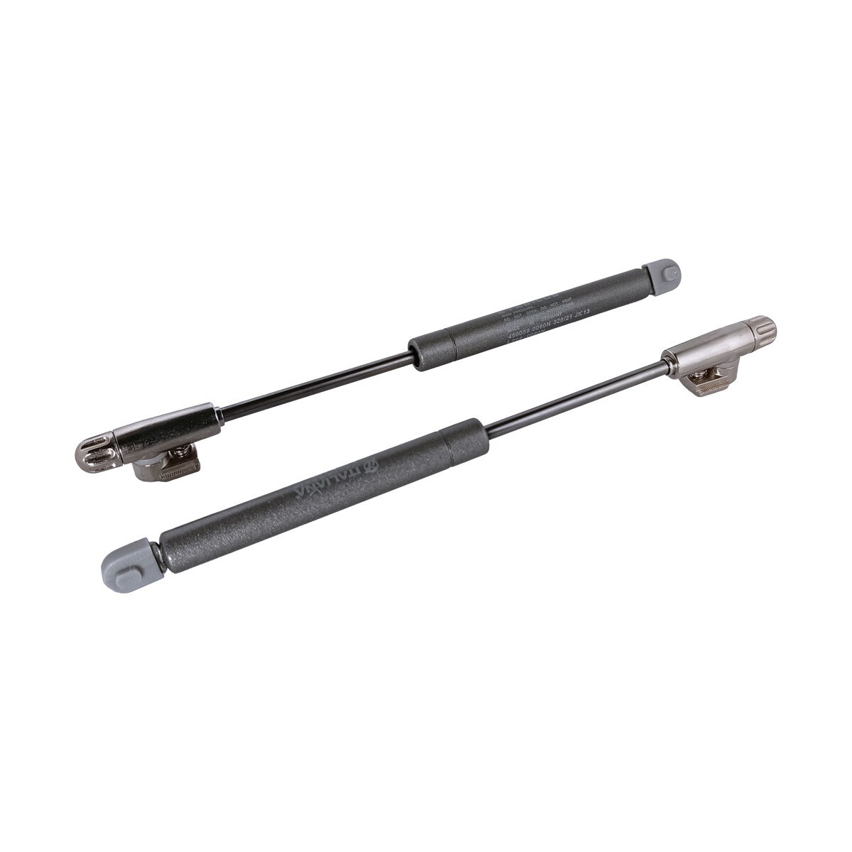 Pack 2 Uds Compás Elevable Metálico con Freno Gris-2