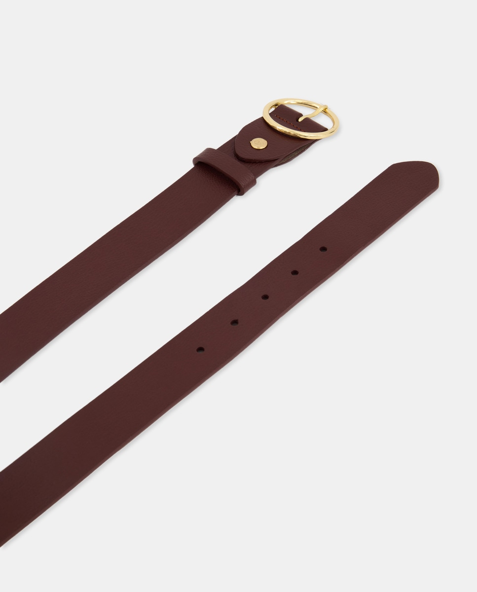 Cinturón mujer de piel Marrón-2