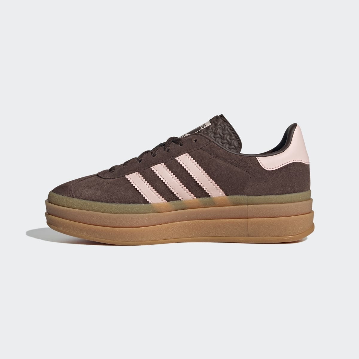 Sapatilhas Casual de Mulher Gazelle Bold W Originals Castanho-4