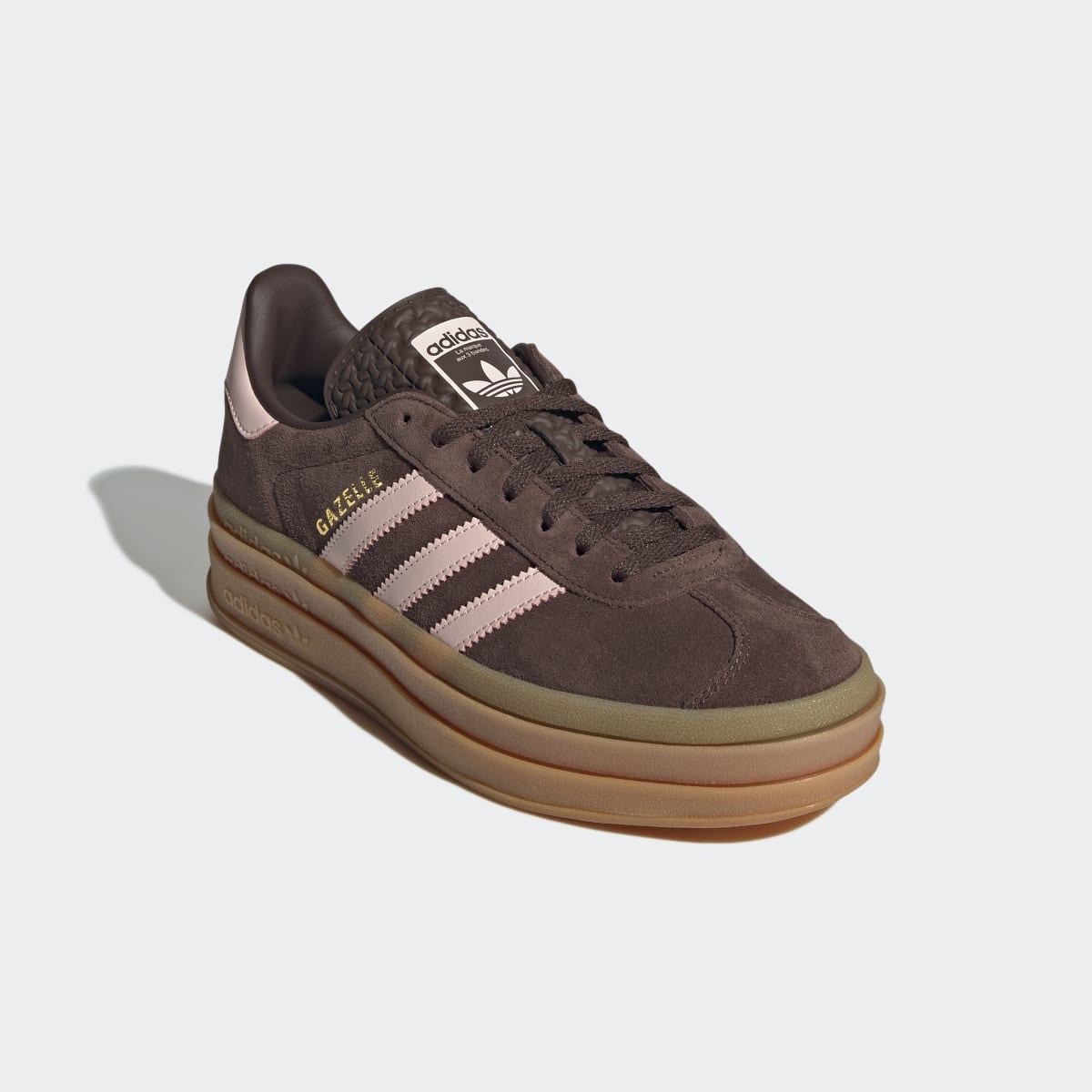 Sapatilhas Casual de Mulher Gazelle Bold W Originals Castanho-2