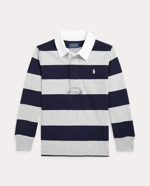 Imagen 0 de Rugby de niño de algodón de rayas