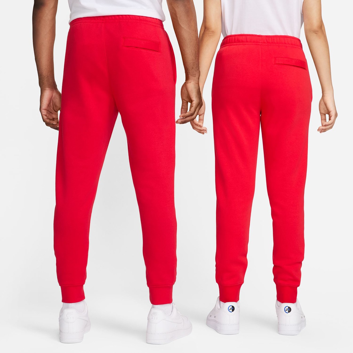 Calças de homem Sportswear Club Fleece Nike Vermelho-2