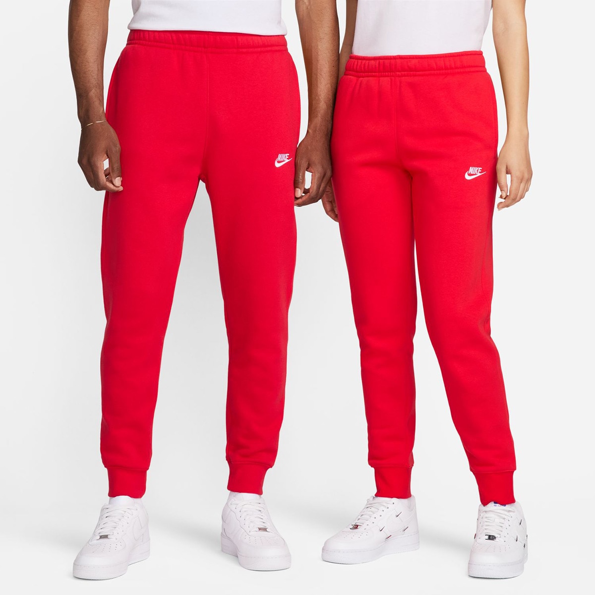 Calças de homem Sportswear Club Fleece Nike Vermelho-1