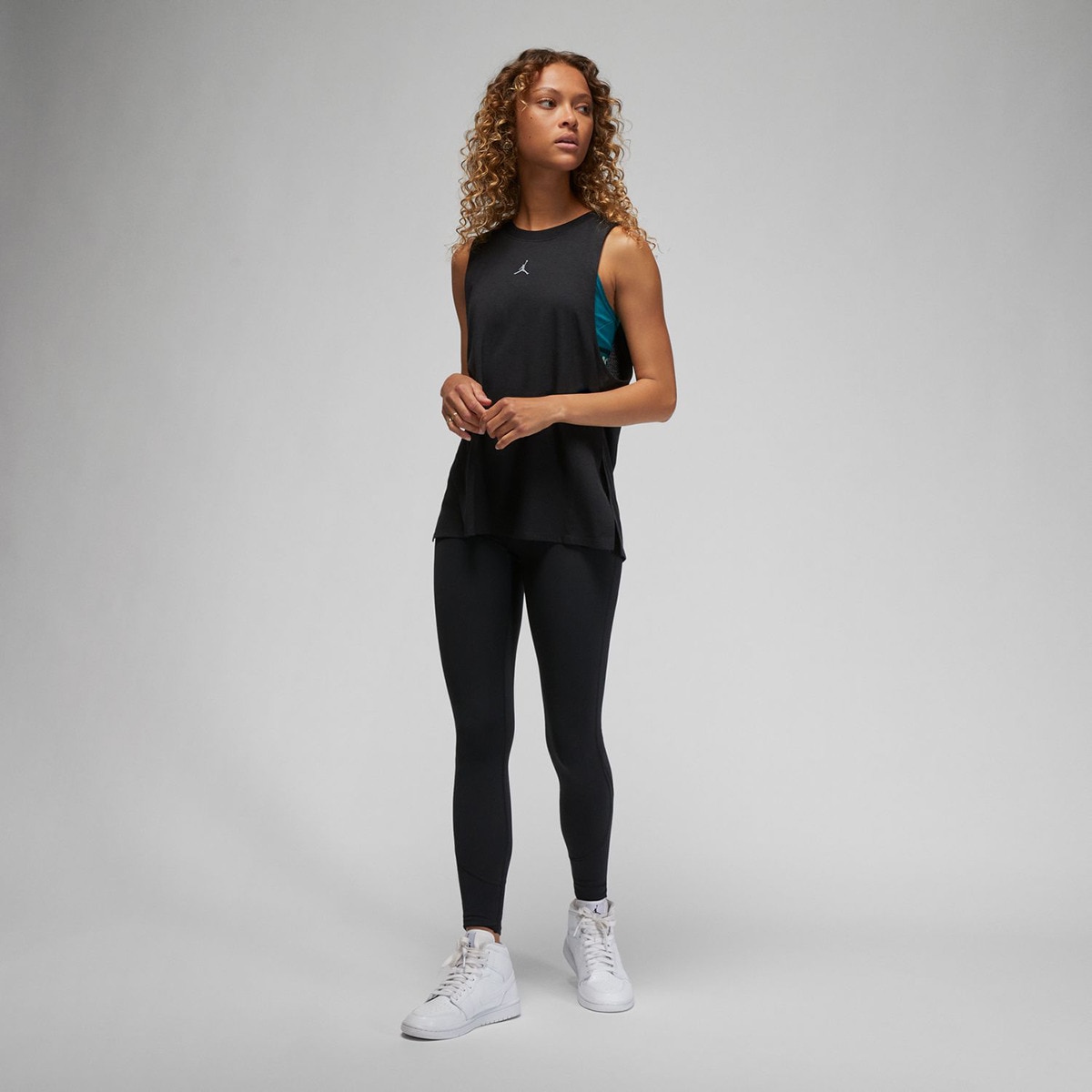 T-shirt de Mulher Jordan Sport Preto-5