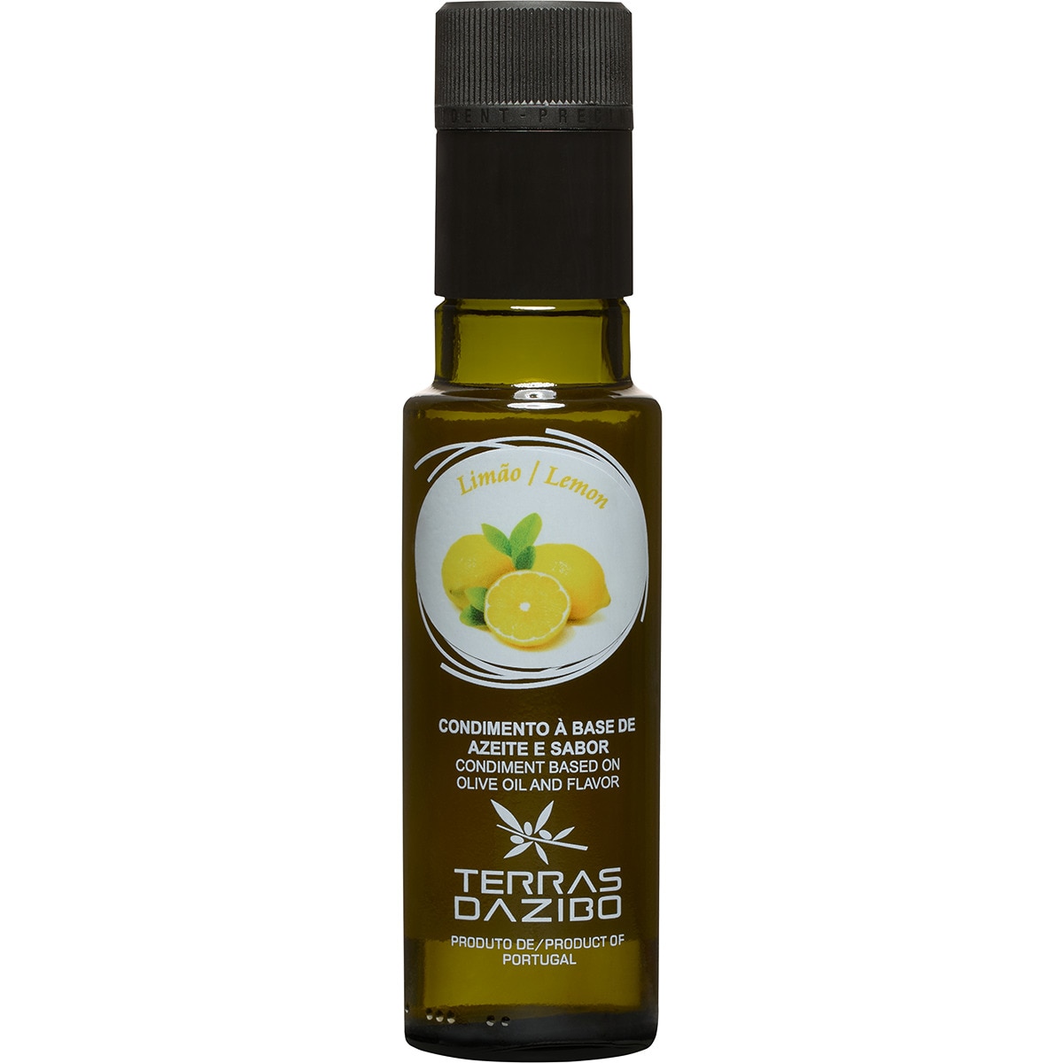 Condimento Azeite Virgem Extra com Sabor a Limão garrafa 100 ml