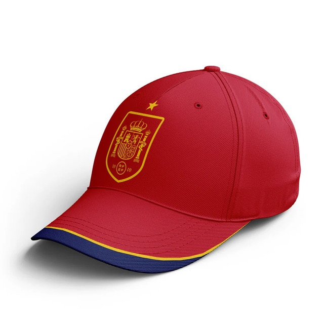 Imagen 0 de Gorra de España de Fútbol 24 RFEF adulto roja y azul