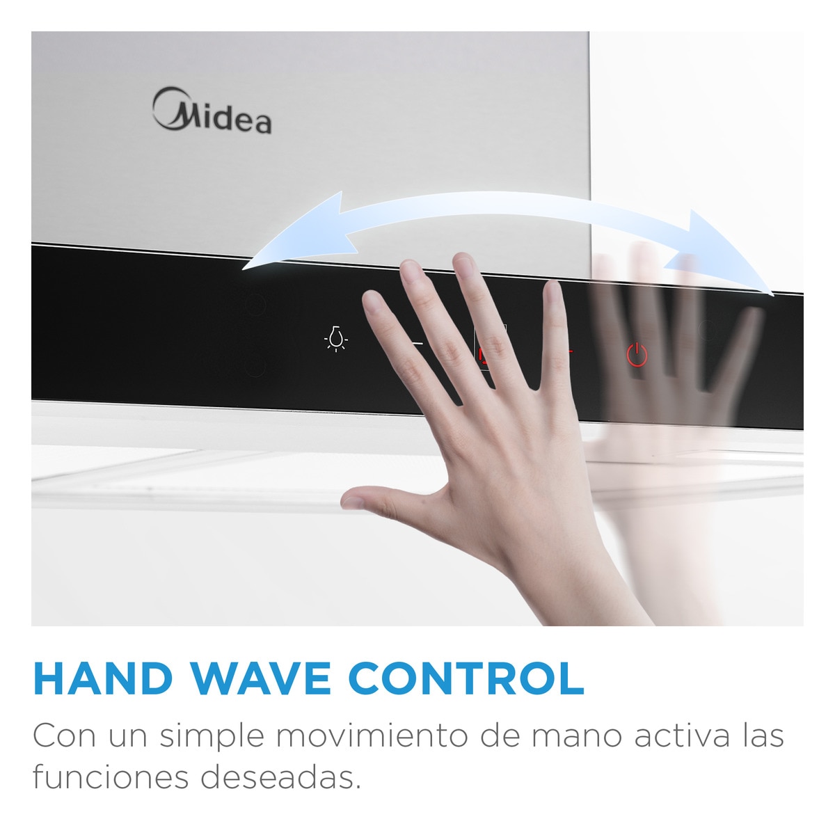 Exaustor de Parede Midea MH60B4300B-ES com 4 Níveis de Potência e de 60 cm - Inox Inox-2