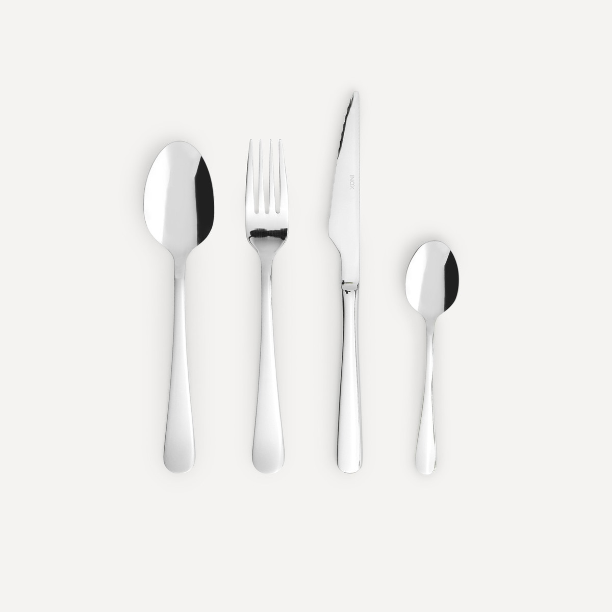 Pack de 2 cuchillos de carne Lagos Basics El Corte Inglés Acero-4