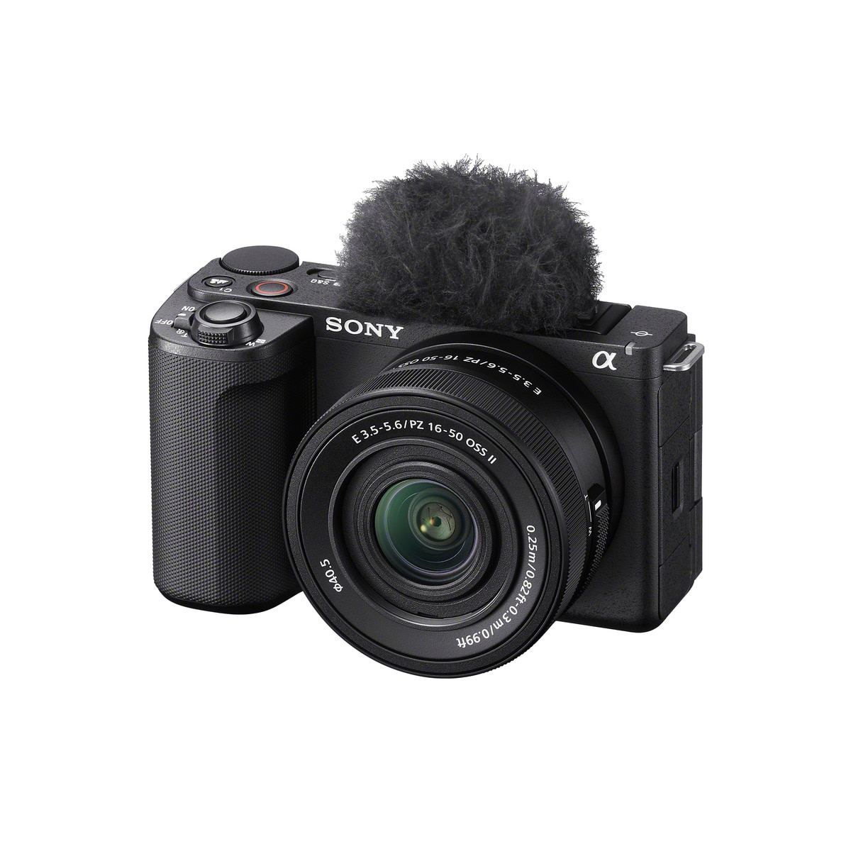Sony Alpha ZV-10 II cámara Evil APS-C para vlogging con objetivo zoom motorizado de16-50mm f/3.5-5.6, sensor CMOS Exmor R Bionz XR ( ZV-E10M2K) Negro-2