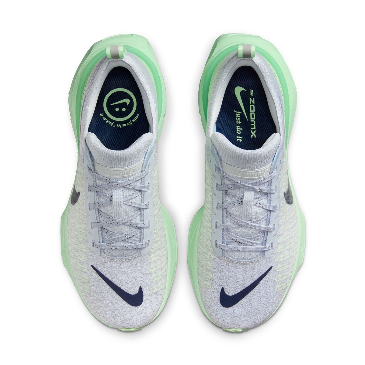 Sapatilhas de Running de Mulher Wmns Zoomx Invincible Run Fk 3 Cinzento-3