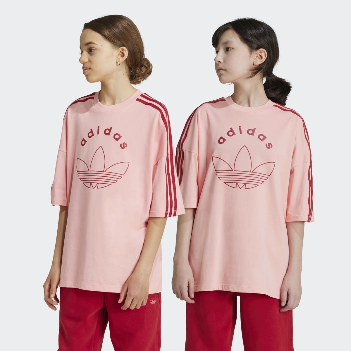 T-shirt de criança Graphic Originals Rosa-1