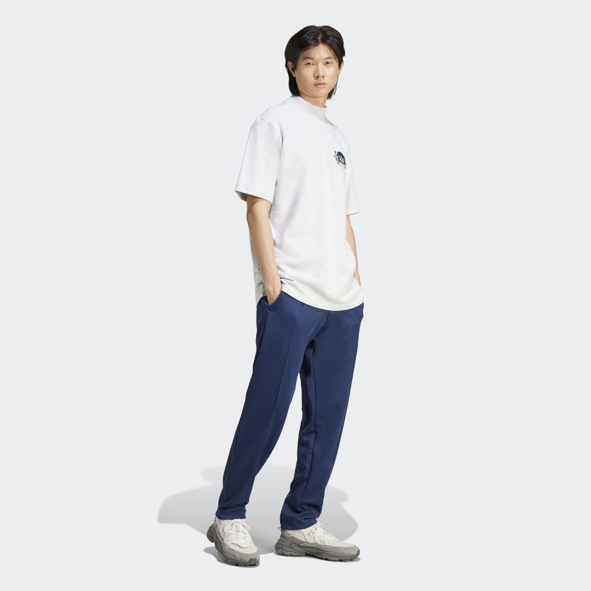 T-shirt de Homem OLPC 1 Originals Cinzento-claro-5