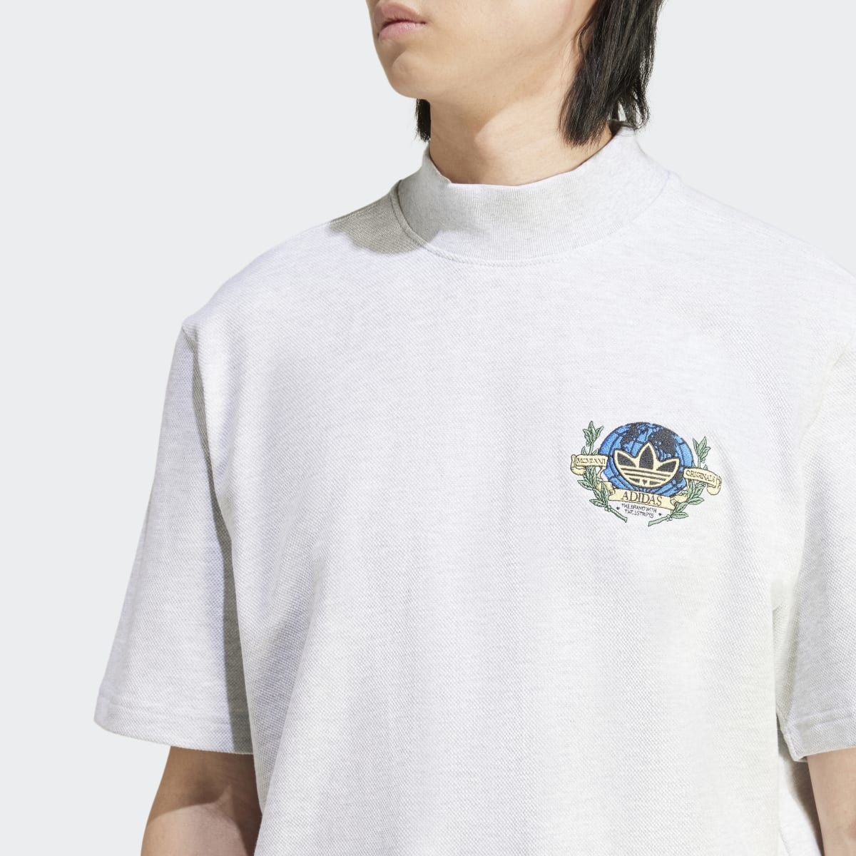 T-shirt de Homem OLPC 1 Originals Cinzento-claro-3