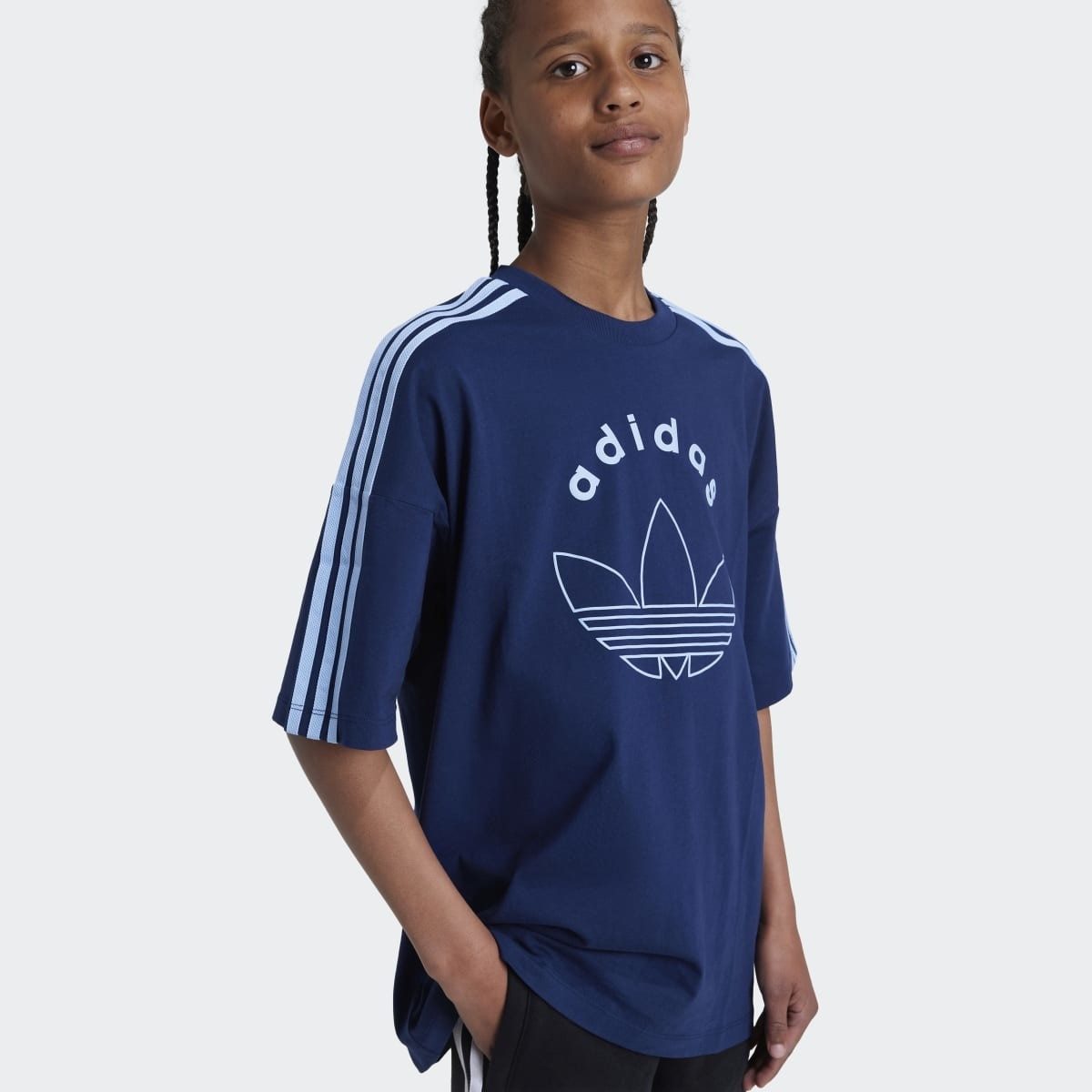 T-shirt de criança Graphic Originals Azul-marinho-5