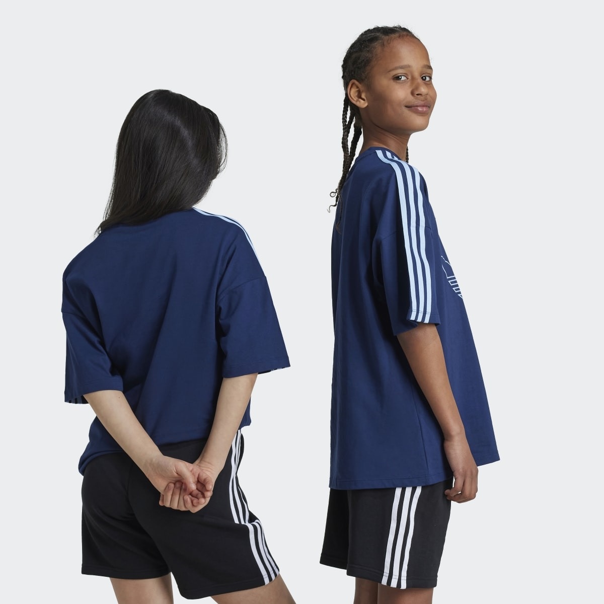 T-shirt de criança Graphic Originals Azul-marinho-2