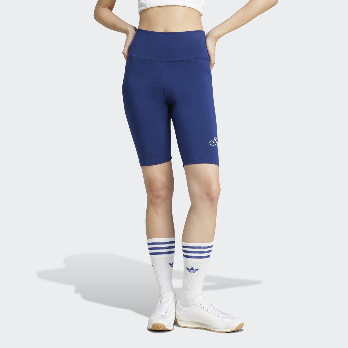 Leggings de mulher Originals Azul-marinho-1