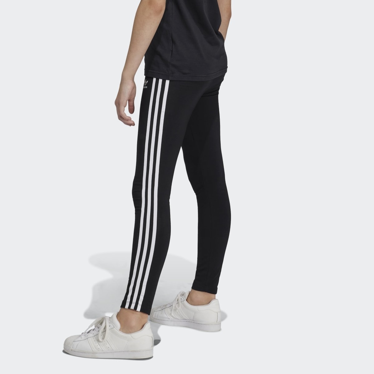 Leggings de Menina Leggings Adicolor Originals Preto-2