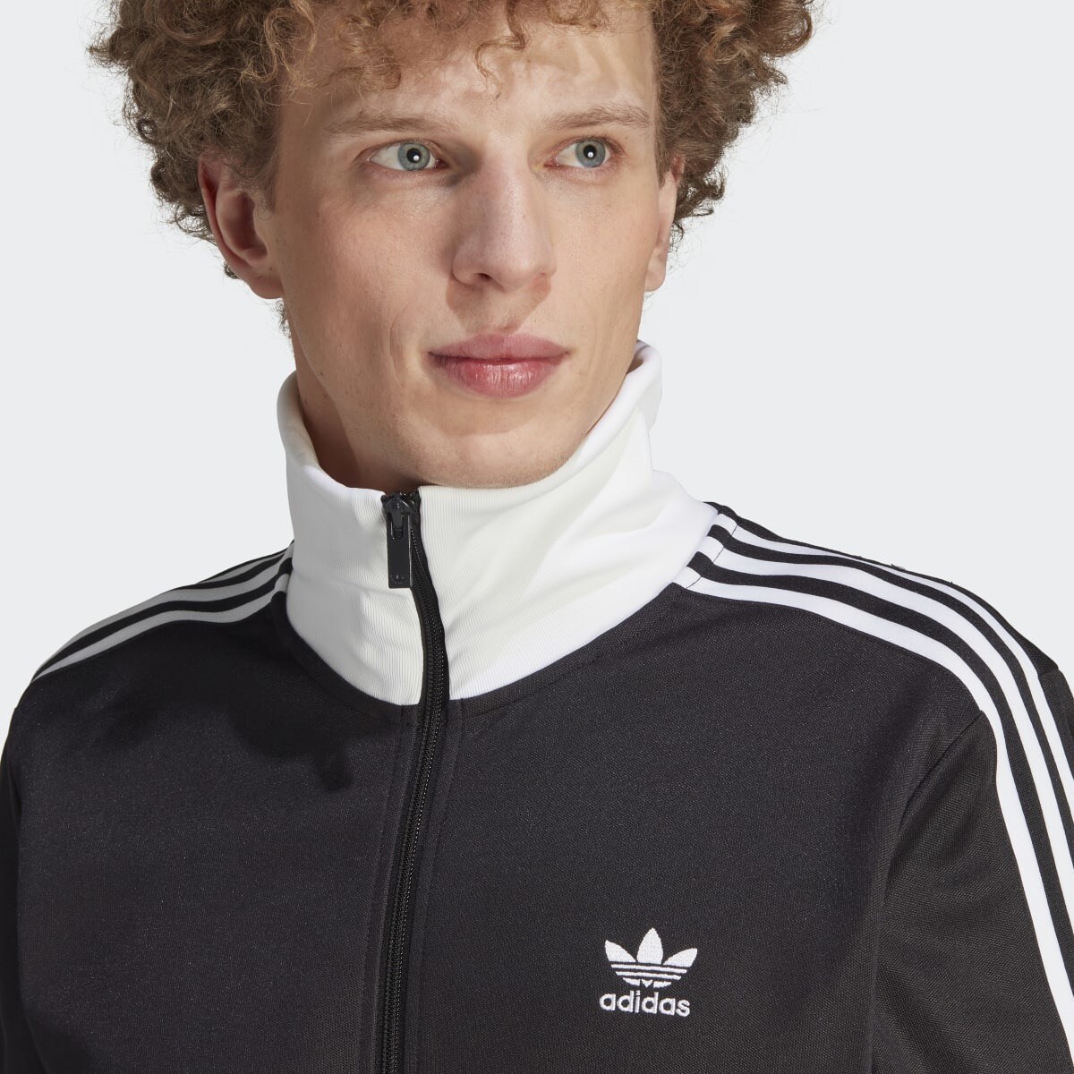 Sweatshirt de Homem Adicolor Classics Beckenbauer Originals Preto / Branco-3
