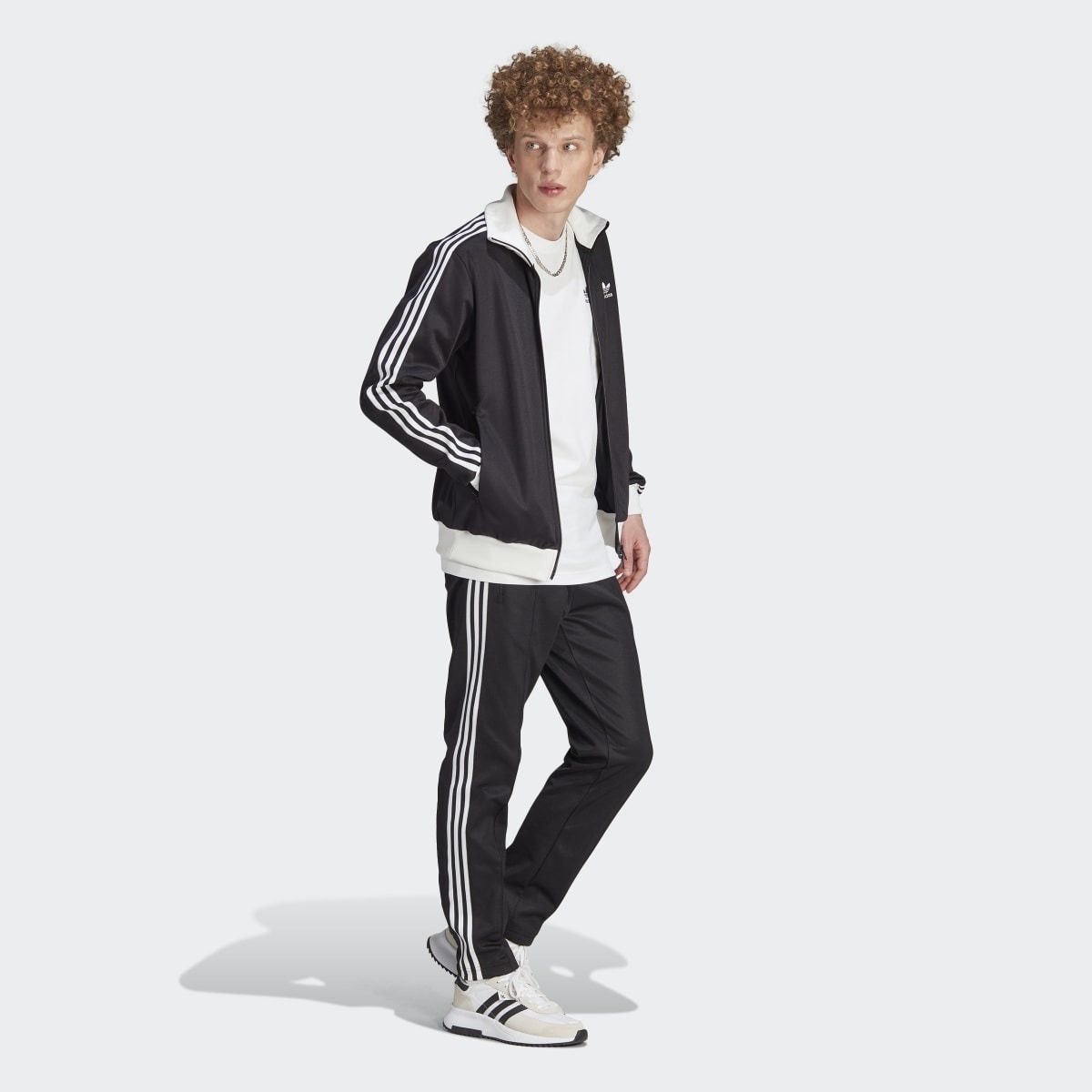 Chandal Adidas Chaqueta Adidas Originals Hombre Blanca Sudadera De