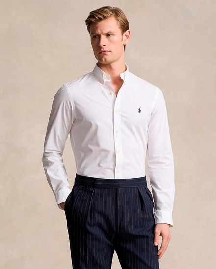 Camisa de hombre de popelina Slim fit · Polo Ralph Lauren · El