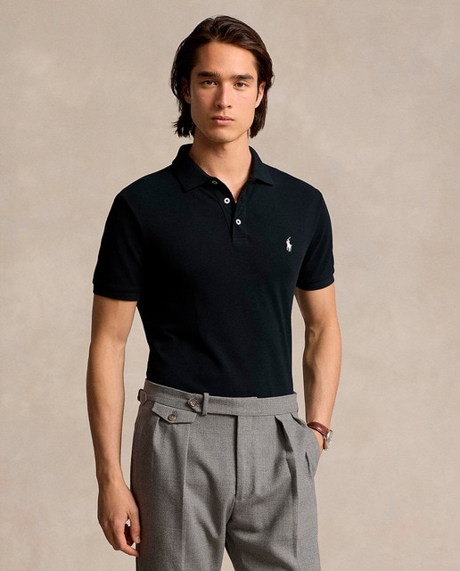 Imagem 0 de Polo de Piqué Elástico Custom Slim Fit