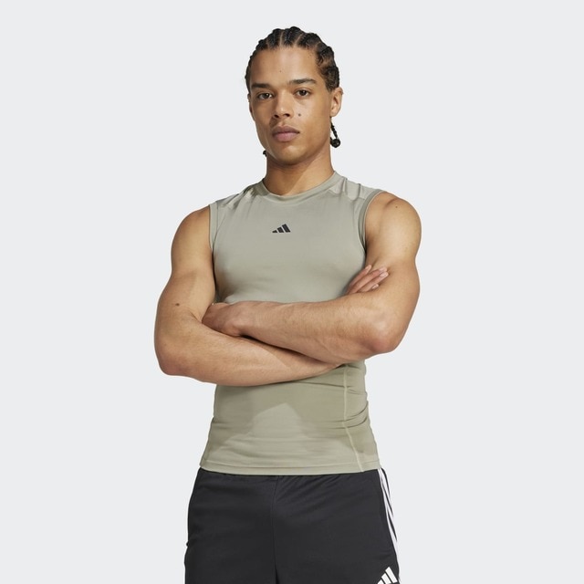 Imagem 0 de T-shirt sem Mangas de Homem Techfit Compression Training