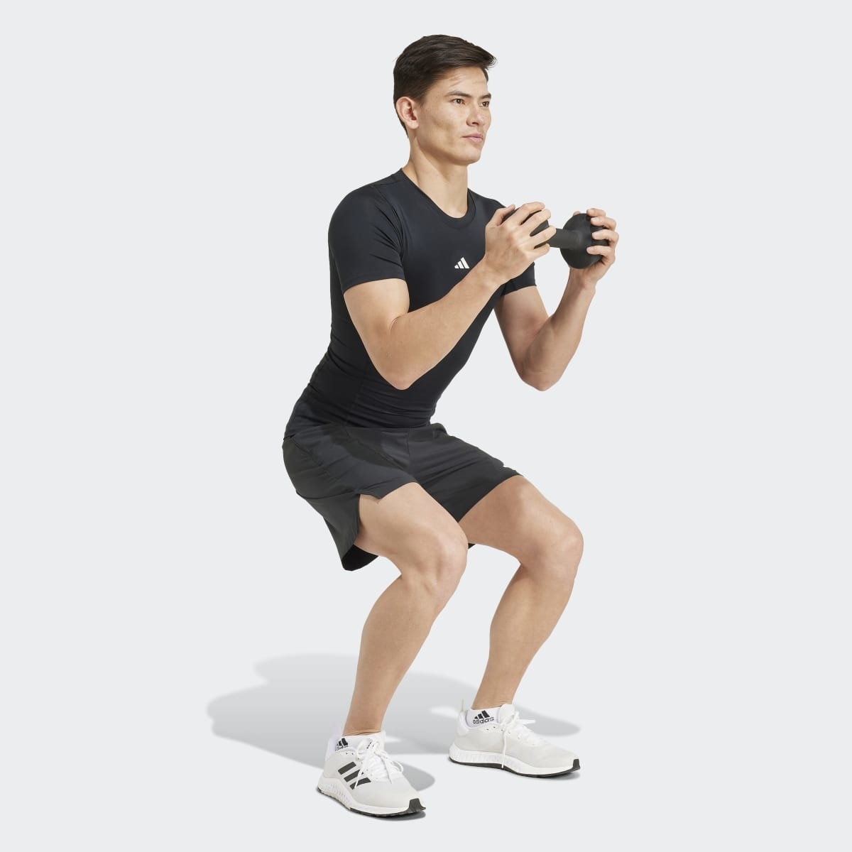 T-shirt de Homem TECHFIT Compression Training Preto-5