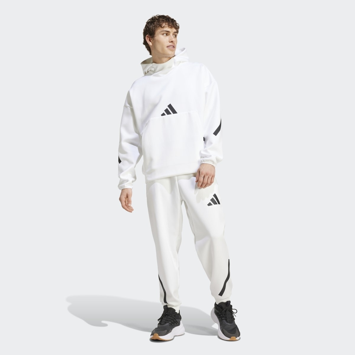 Sweatshirt de homem Z.N.E. Adidas Branco-5