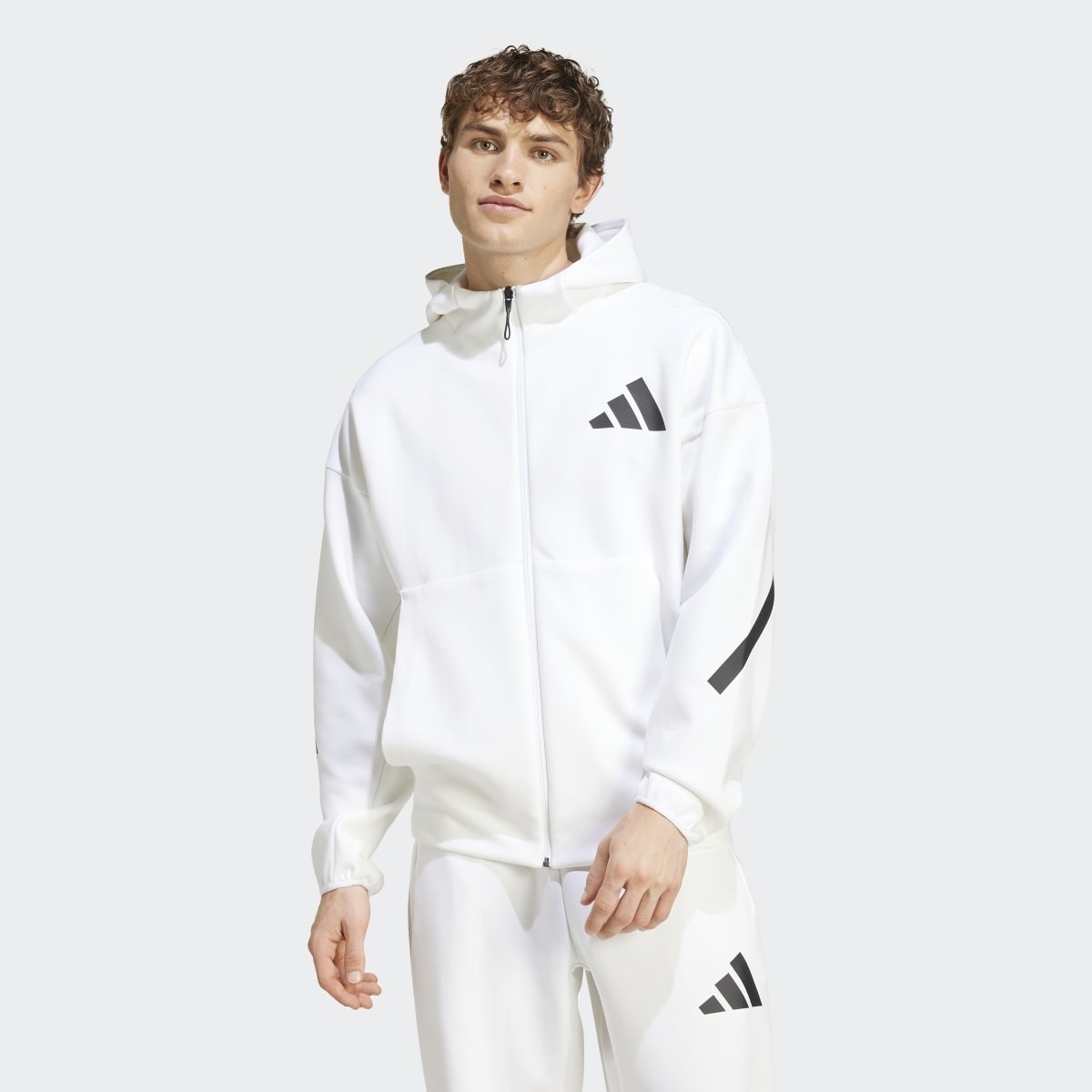 Sweatshirt de homem Z.N.E. New Branco-1