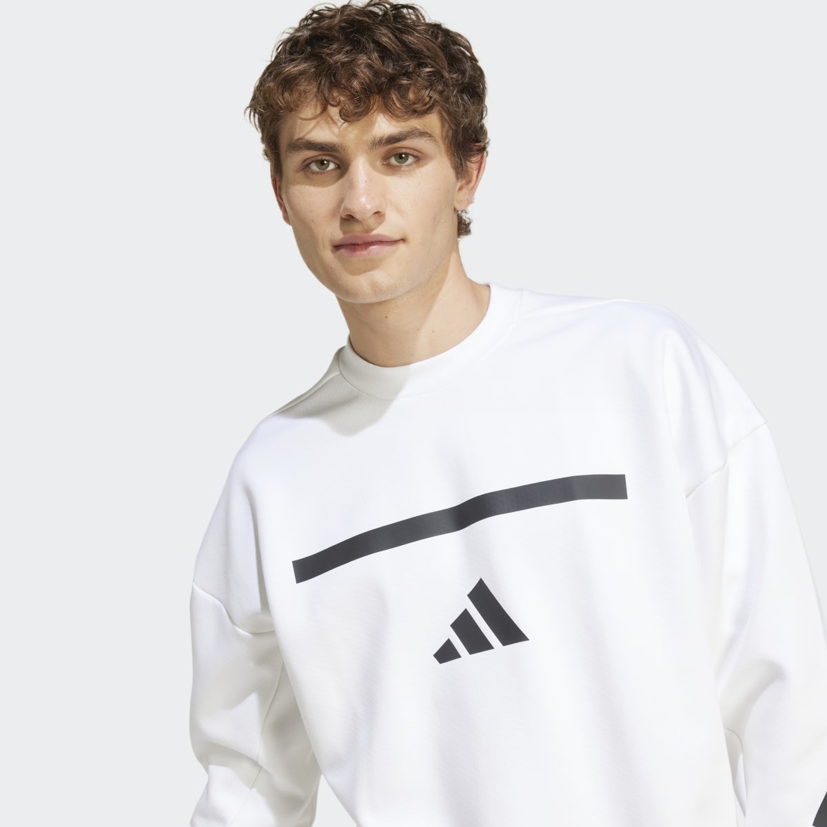 Sweatshirt de homem Z.N.E. New Branco-4