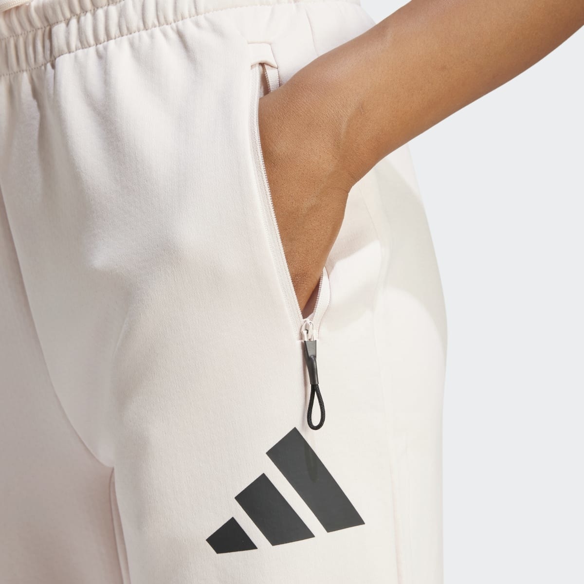 Calças de mulher Z.N.E adidas Rosa-pálido-3
