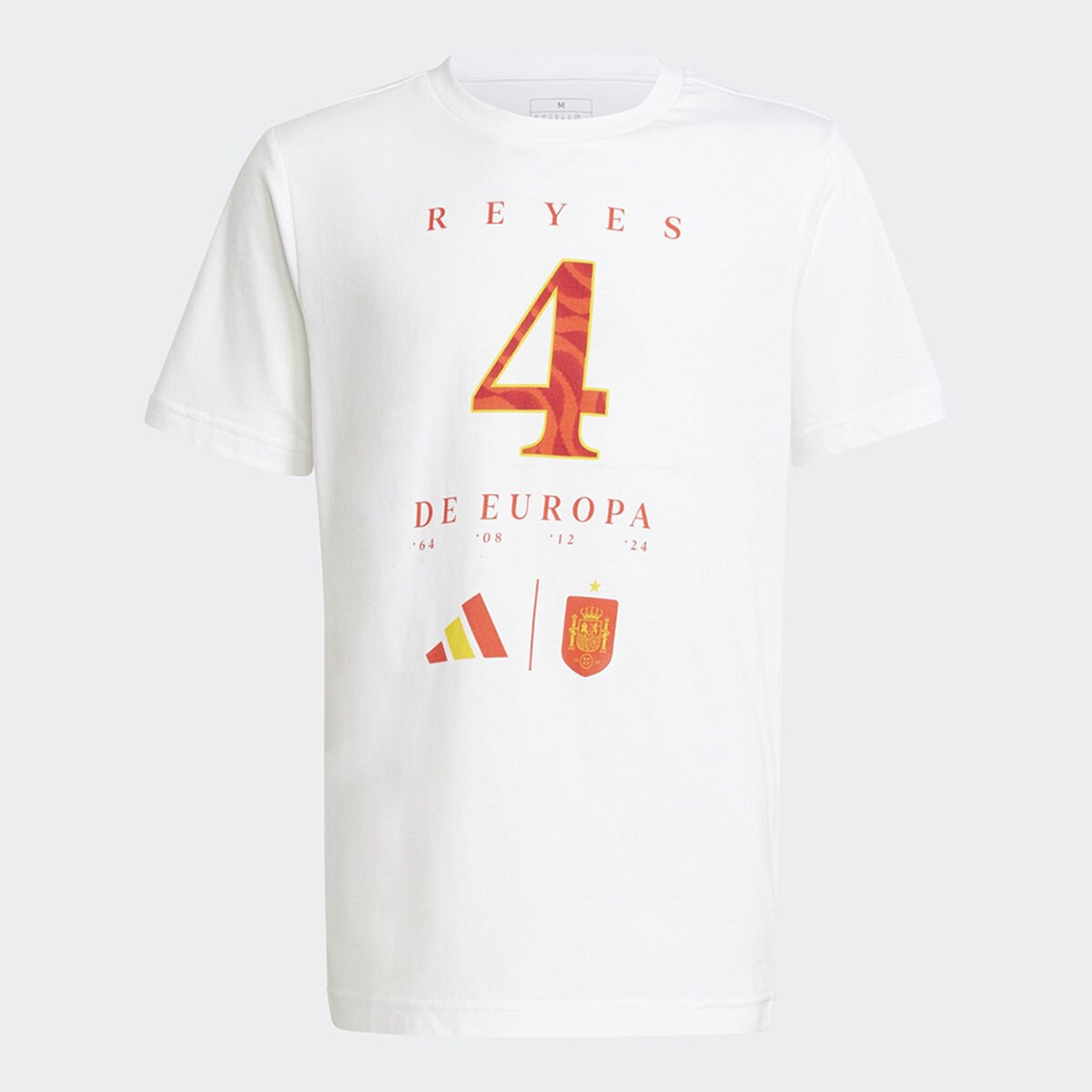 T-shirt de Criança Espanha Winners Euro 2024 Branco-1