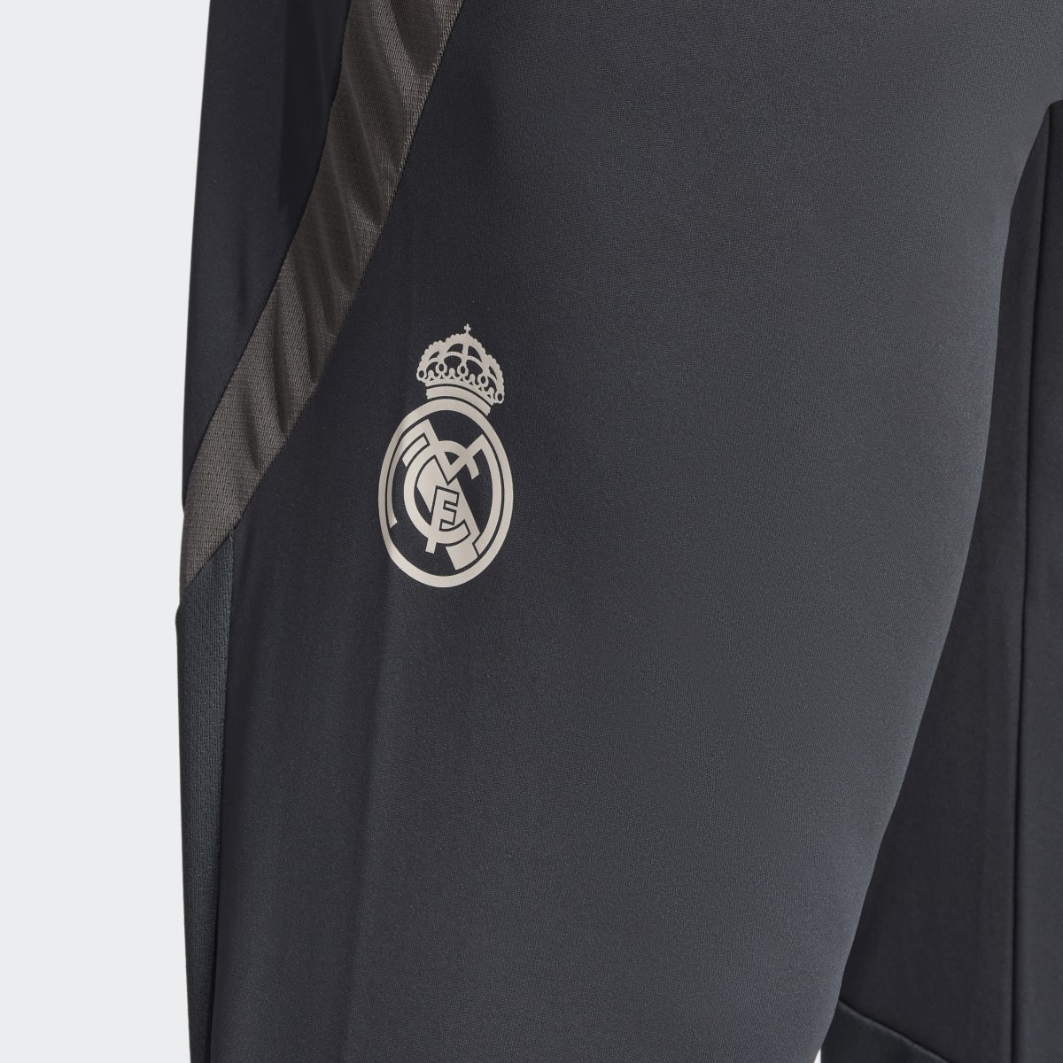 Calças de Treino de Homem Real Madrid Tiro 24 Competition Cinzento-4