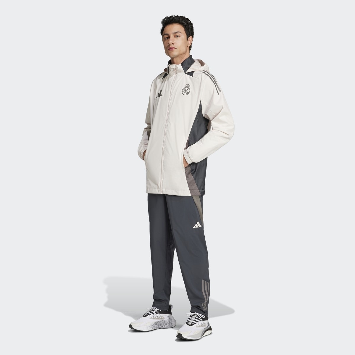 Casaco de Homem Real Madrid Tiro 24 Competition All-Weather Rosa-5