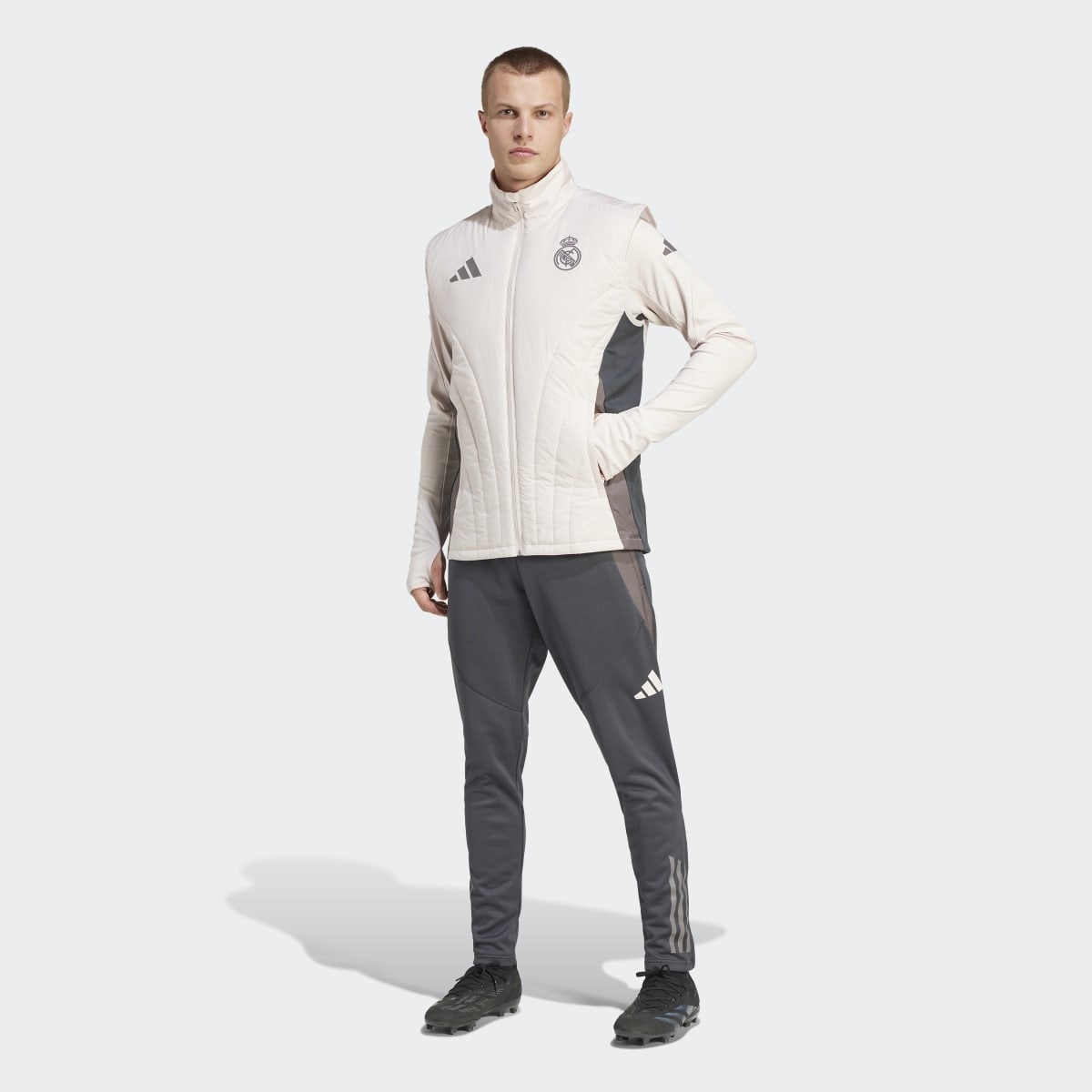 Colete de Homem Real Madrid Winterized Rosa-5