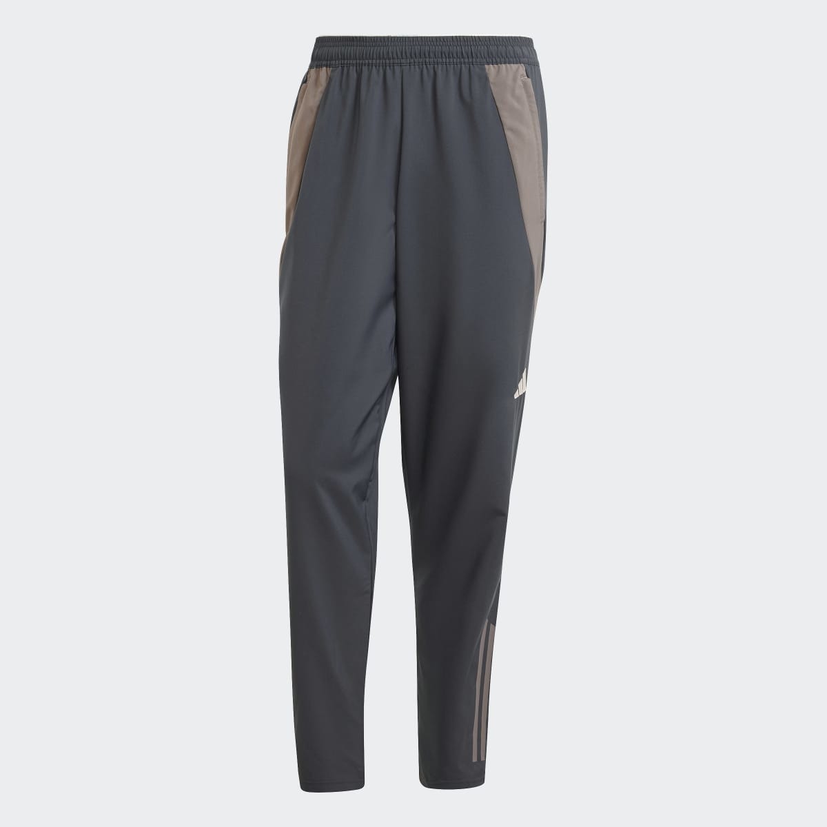 Calças de Homem Real Madrid Winterized Cinzento-6