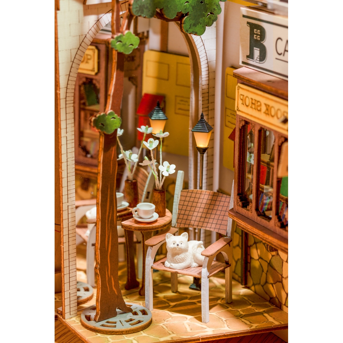 Maquete de Base para Livros Rolife Sunshine Town 3