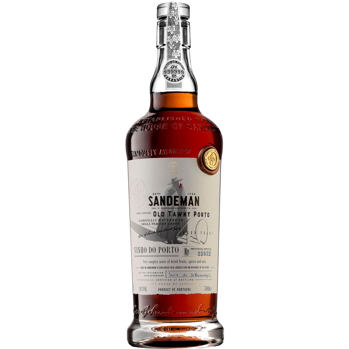 Vinho do Porto 40 Anos garrafa 75 cl