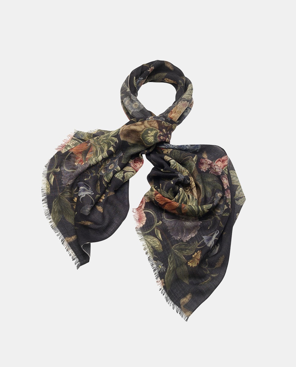 Écharpe - Preto Preto-5