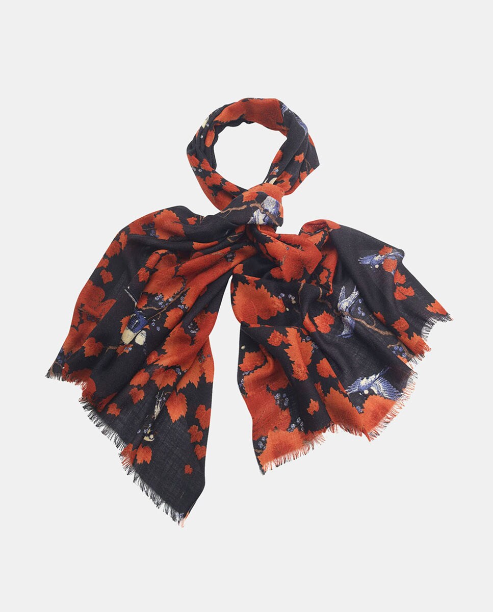 Écharpe de Lã Acer - Preto Preto-5