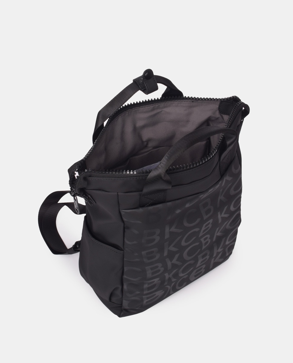 Mochila Média Preto-2