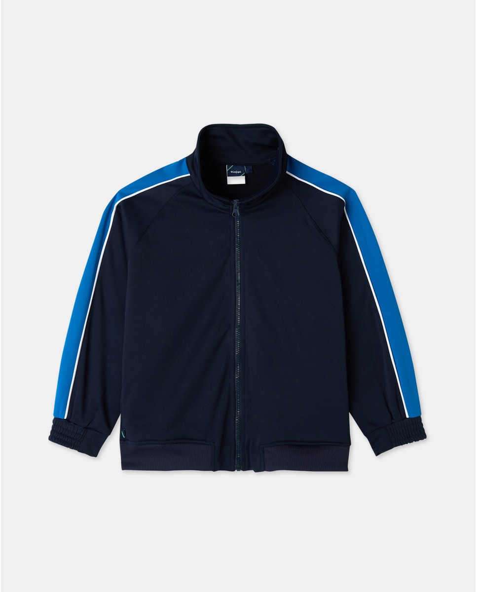 Imagen 0 de Chaqueta poliester con raya lateral
