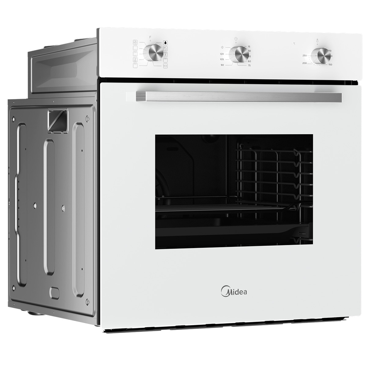 Horno multifunción Midea con 9 funciones - MBON5M90M5-WH Blanco-6