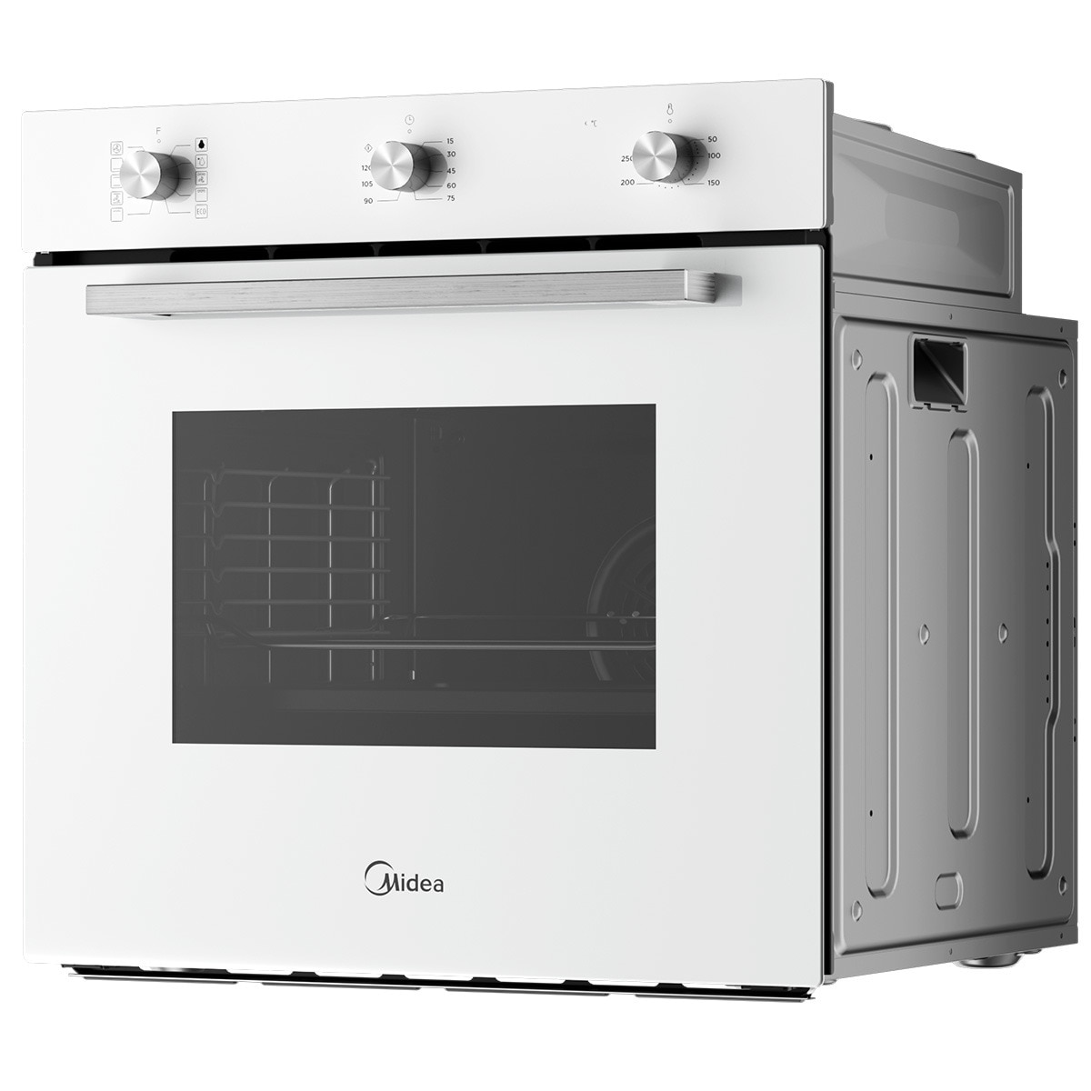 Horno multifunción Midea con 9 funciones - MBON5M90M5-WH Blanco-5
