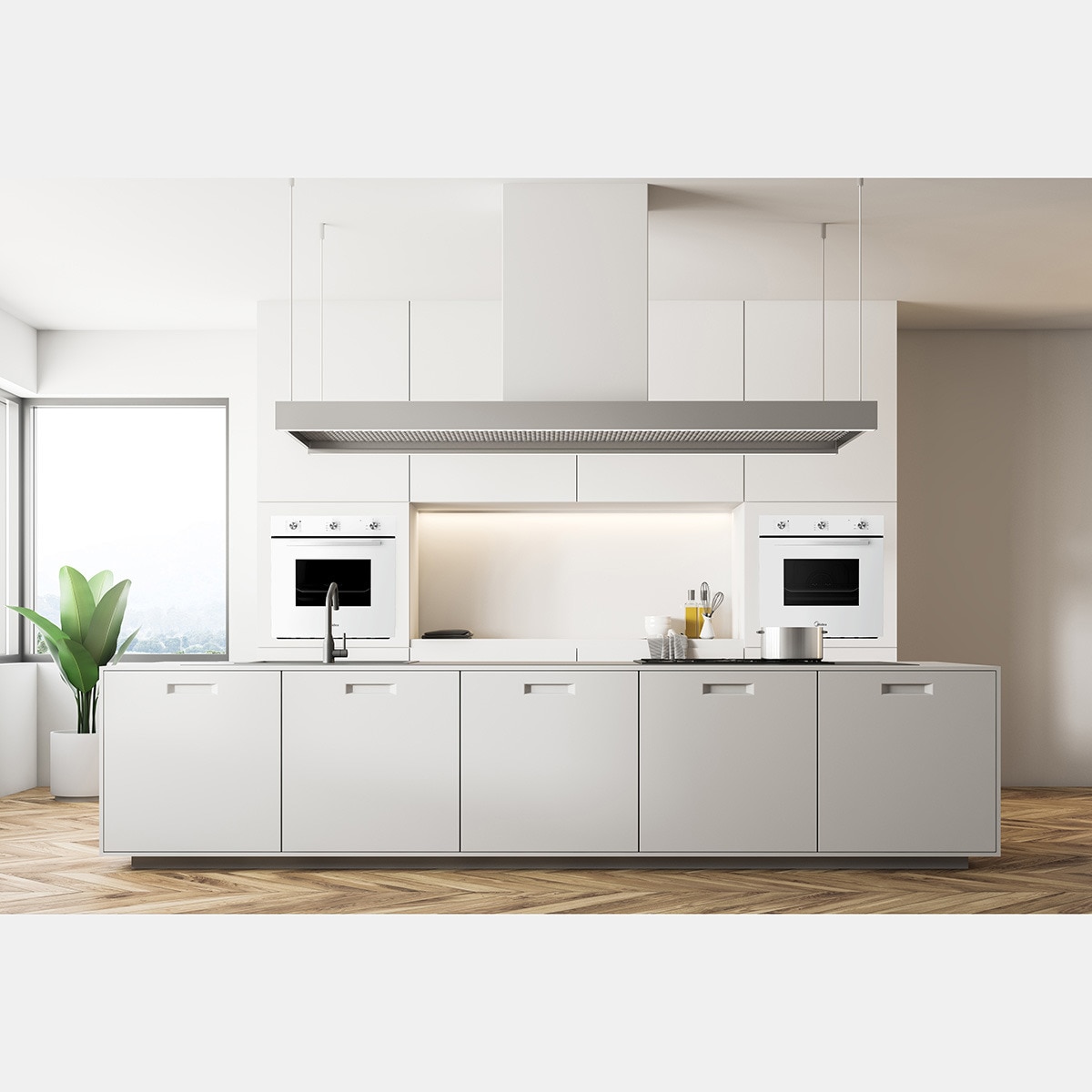 Horno multifunción Midea con 9 funciones - MBON5M90M5-WH Blanco-3