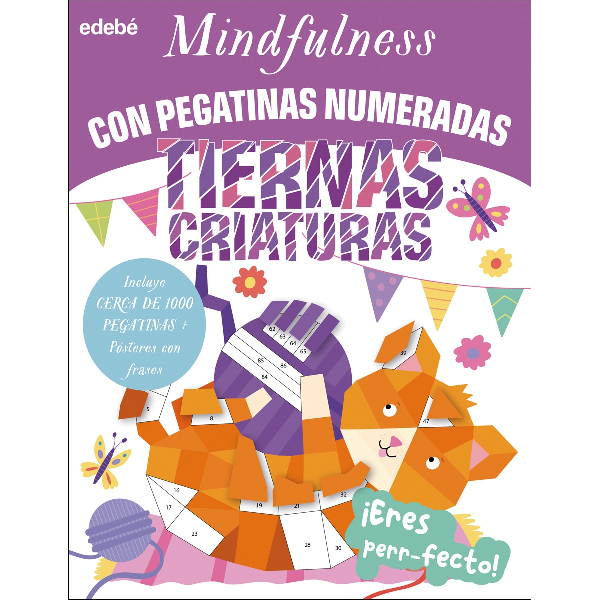 Imagem 0 de MINDFULNESS CON PEGATINAS NUMERADAS: TIERNAS CRIATURAS