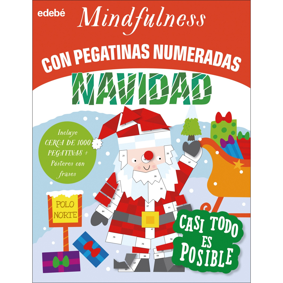 MINDFULNESS CON PEGATINAS NUMERADAS: NAVIDAD 1